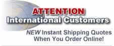 Attention International Customers: Now Get Instant Shipping Quotes