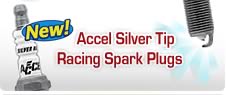 Accel Silver Tip Racing Spark Plugs