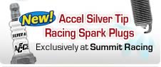 Accel Silver Tip Racing Spark Plugs
