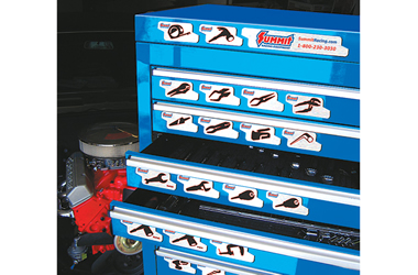 Summit Racing Toolbox Labels
