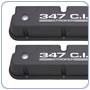 Summit Racing Die-Cast Logo Valve Covers for Small Ford