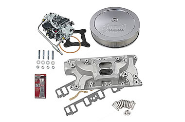 Horsepower in a Box: Summit Racing® Intake Manifold, Carburetor, and Air Cleaner Pro Packs 