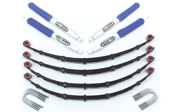  for 1987-95 Wranglers comes with front and rear springs, ES3000 shocks, 