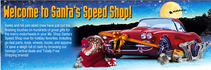 Welcome to Santa's Speedshop