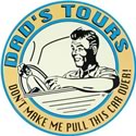 Dad's Tours Tin Sign - FOI-RD111