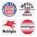 Mobiloil Coaster Set