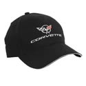 Corvette C5 Logo Liquid Metal Cap