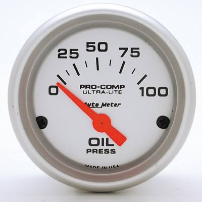 Autometer Oil Pressure Gauge Install Dsm