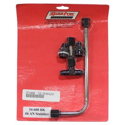 Quick Fuel 34 600BKQFT Quick Fuel Carburetor Fuel Lines Summit Racing