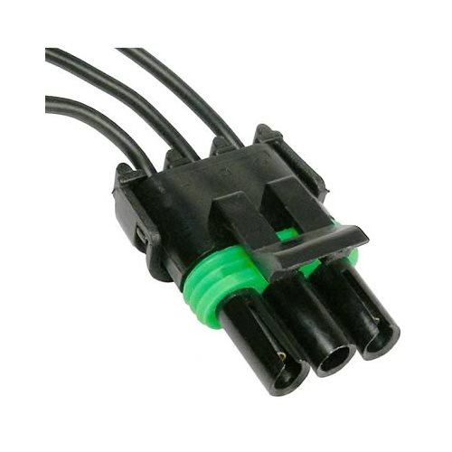PICO WIRING 5792PT Weatherpack Connector 3Wire Plastic Black Male Each