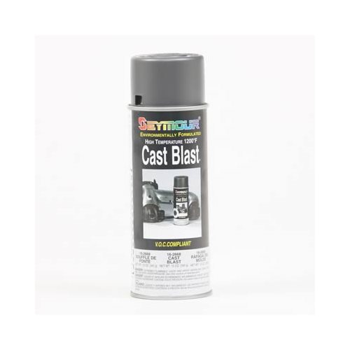 Seymour Paints Spray Paint Aerosol Satin Finish Cast Iron Gray 13 oz