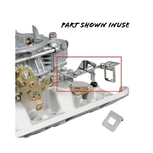 Summit Throttle Cable Bracket Steel Chrome Holley Edelbrock Carter