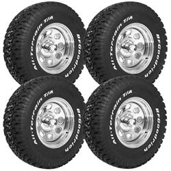 Summit Racing 16-0002 - Summit Racing® Wheel and Tire Pro Packs