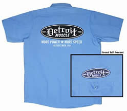 Detroit Muscle 4001BL-XXL - Detroit Muscle Mechanics Shirts