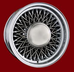 Dayton Wire Wheels 324146915100044 - Dayton Wire Wheels Classic II Cross Well Lace Chrome Wheels