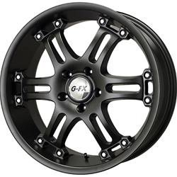 GFX Wheels 785-5127-18MTB - GFX Wheels OR9 Matte Black Wheels with Machined Bolts