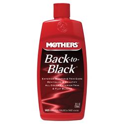 Mothers 06108 - Mothers Back-To-Black Exterior Bumper And Trim Care