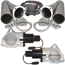 Quick Time Performance QTEC60CP - Quick Time Performance Electric Exhaust Cutouts