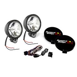 Rugged Ridge 15207.51 - Rugged Ridge Halogen Off-Road Lights