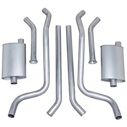 Summit Racing SUM-680101 - Summit Racing® Header-Back Dual Exhaust Systems