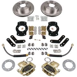 Summit Racing SUM-BK1329-X - Summit Racing® Rear Drum-to-Disc Brake Conversion Kits