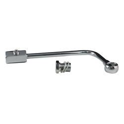 Summit Racing SUM-G3090 - Summit Racing® Chrome Gas Line Kits