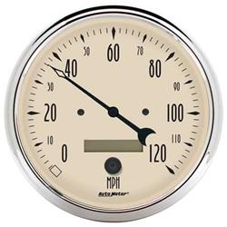 Auto Meter 1889 - AutoMeter Antique Beige Speedometers