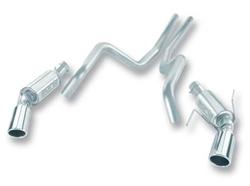 Borla 140135 - Borla Stainless Steel S-Type Cat-Back Exhaust Systems