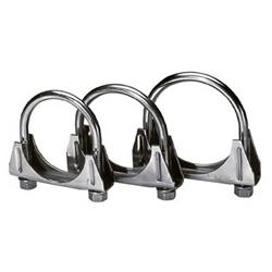 Borla 18300 - Borla Stainless Steel Saddle Clamps