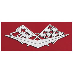 Genuine Hotrod Hardware OE10001 - Genuine Hotrod Hardware® Corvette Emblem Ornaments