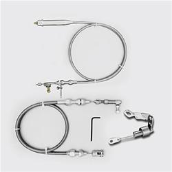 Summit Racing 03-0042 - Summit Racing® Throttle Cable and Kickdown Cable Pro Packs