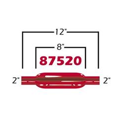 Cherry Bomb 87520 - Cherry Bomb Glasspack Mufflers