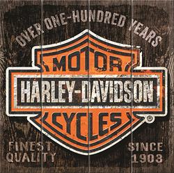 Harley Davidson Wooden Slat Sign W10 Harl Shield Shipping On Summit Gifts W10 Harl Shield Harley Davidson Wooden Slat Sign