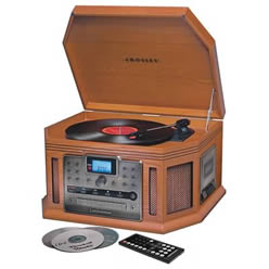 Genuine Hotrod Hardware CR248-OA - Genuine Hotrod Hardware® Crosley Songwriter CD Recorders