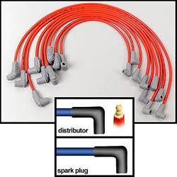 MSD Ignition 30829 - MSD 8.5mm Super Conductor Spark Plug Wire Sets