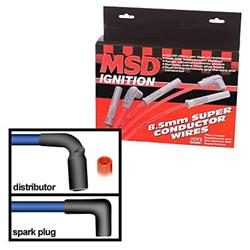 MSD Ignition 32159 - MSD 8.5mm Super Conductor Spark Plug Wire Sets