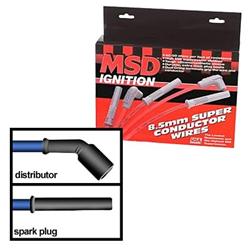 MSD Ignition 32819 - MSD 8.5mm Super Conductor Spark Plug Wire Sets