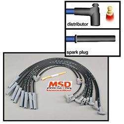 MSD Ignition 35383 - MSD 8.5mm Super Conductor Spark Plug Wire Sets