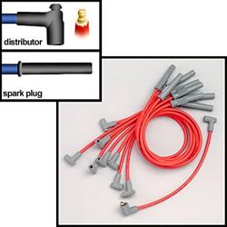 MSD Ignition 35389 - MSD 8.5mm Super Conductor Spark Plug Wire Sets