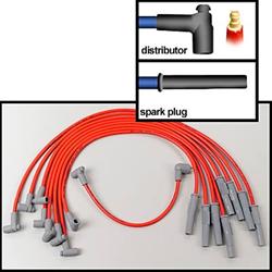 MSD Ignition 35399 - MSD 8.5mm Super Conductor Spark Plug Wire Sets