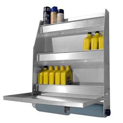 Pit Pal 320A - Pit Pal 25th Anniversary Trailer Door Cabinet Wall Organizers