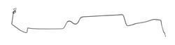 Right Stuff Detailing FIN6901S - Right Stuff Detailing Front to Rear Brake Lines