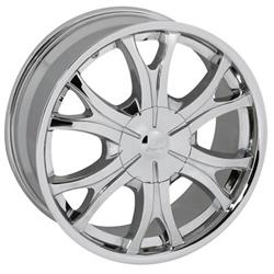 Sendel Wheel S05-77501C - Sendel S05 Chrome Wheels
