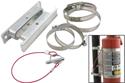 Allstar Performance ALL10510 - Allstar Performance Quick-Release Fire Extinguisher Brackets