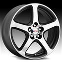 MSR Wheels 0804-8710 - MSR Style 080 Super Finish Silver Wheels