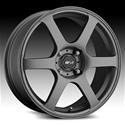 MSR Wheels 0908-8715 - MSR Style 090 Gray Wheels