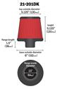 AEM Induction 21-201DK - AEM Induction Dryflow Synthetic Air Filters