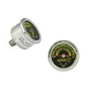 ACCEL MOTORCYCLE 7122 - ACCEL Motorcycle Liquid Filled Oil Pressure Gauges