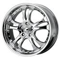 American Racing 68377566 - American Racing Chrome Casino Wheels