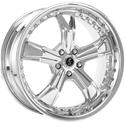 American Racing 698S2966 - American Racing Shelby Razor Chrome Wheels